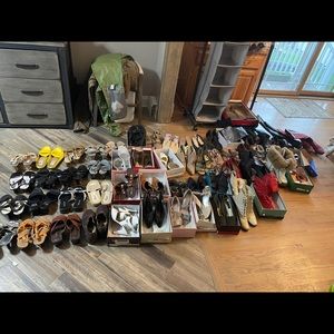Various woman’s shoes (size 9)